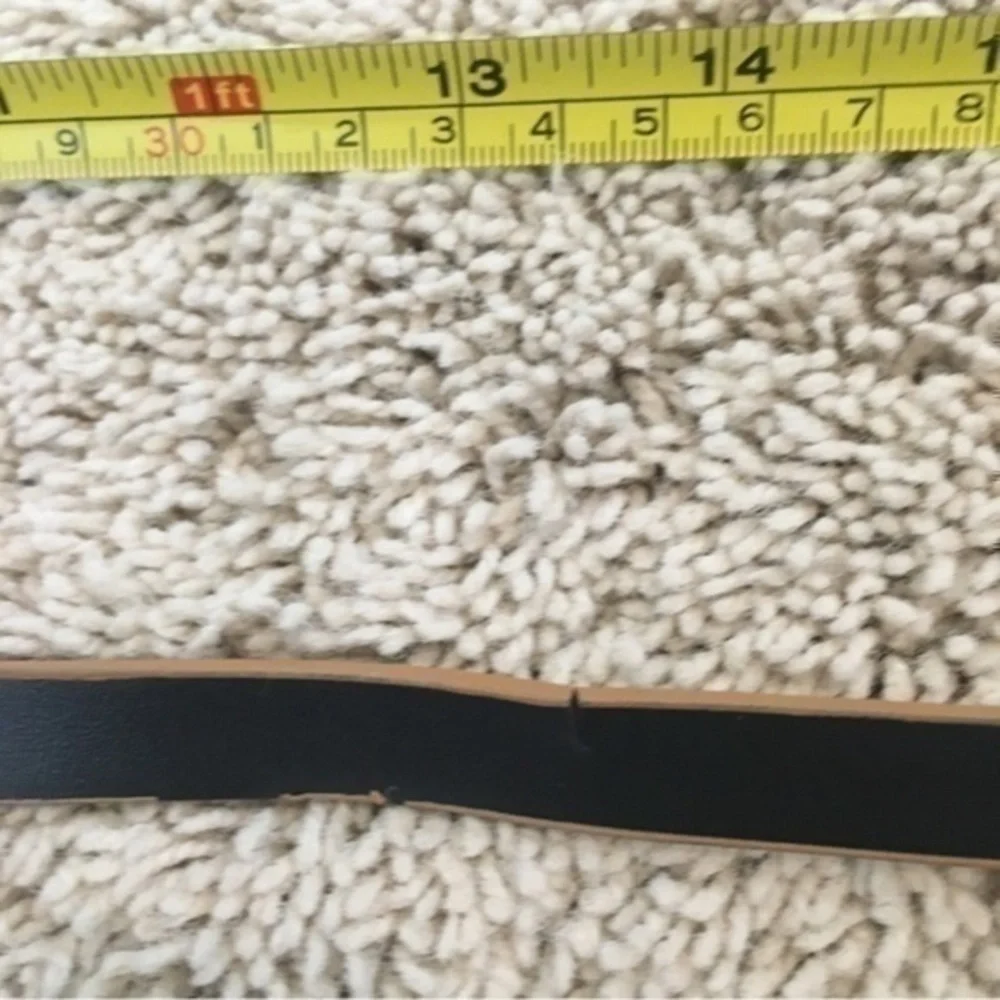 Girls tan and gold belt